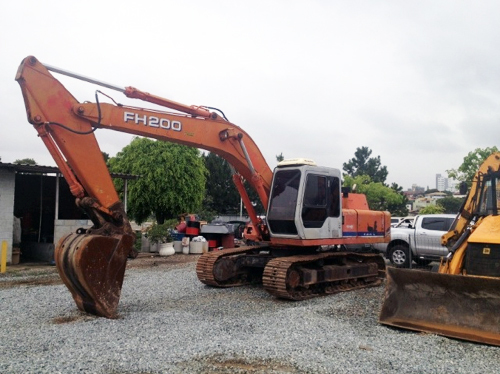 Product picture Fiat Fiatallis FH200 crawler excavator  srvice manual.